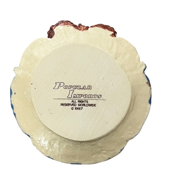 1997 Popular Imports Raggedy Ann & Andy Tea Set Resin Kids Collectable Vintage - Picture 4 of 5